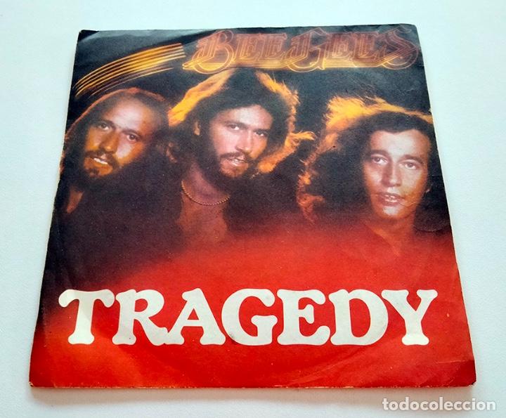 Discos de vinilo: VINILO SINGLE DE BEE GEES. TRAGEDY. 1979. - Foto 1