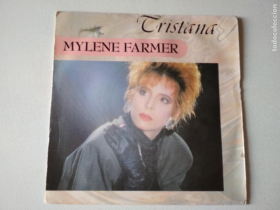 Disques de vinyle: MYLENNE FARMER / TRISTANA / AU BOUT DE LA NUIT , single 1987