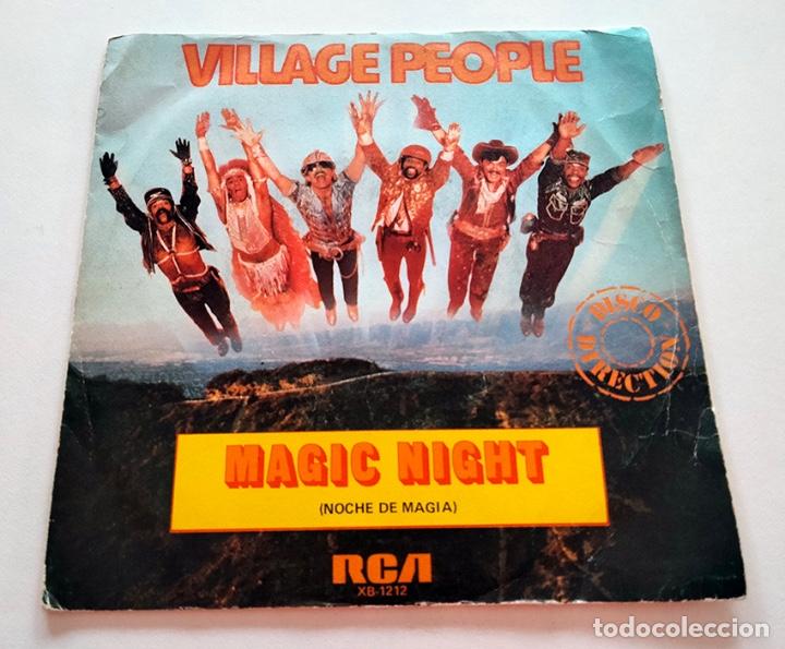 Discos de vinilo: VINILO SINGLE DE VILLAGE PEOPLE. MAGIC NIGHT. 1981. - Foto 1