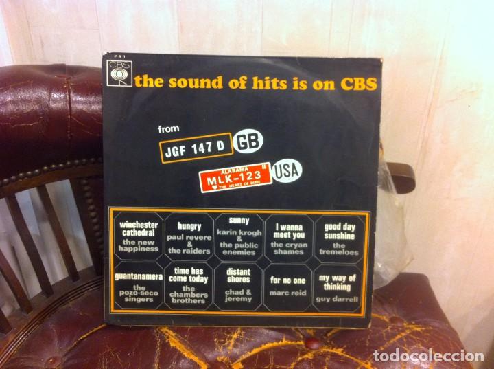 Discos de vinilo: LP. THE SOUND OF HITS IS ON CBS. 1967, CBS