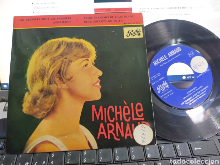 Discos de vinilo: Michele arnaud ep Dunkerque + 3 Espa&ntilde;a 1962