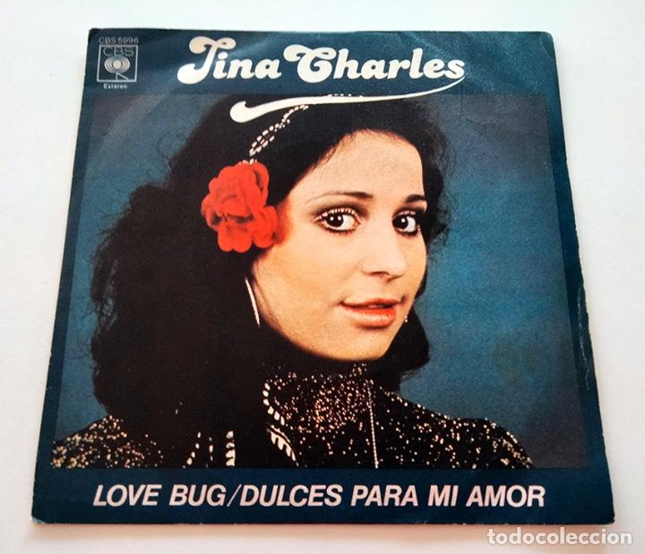 Discos de vinilo: VINILO SINGLE DE TINA CHARLES. LOVE BUG. 1978. - Foto 1