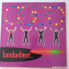 Discos de vinilo: LONDONBEAT - LOVER YOU SEND ME COLOURS (MX) 1992. Lote 298234548