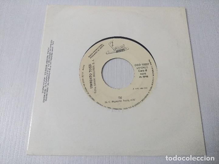 Discos de vinilo: TOZZI................LIVE/SINGLE PROMOCIONAL. - Foto 4