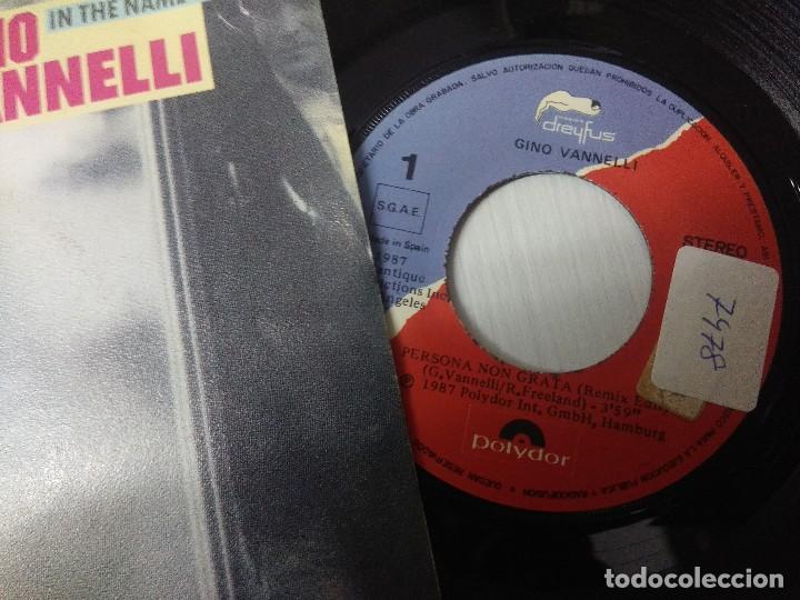 Discos de vinilo: GINO VANNELLI/PERSONA NON GRATA/SINGLE. - Foto 2
