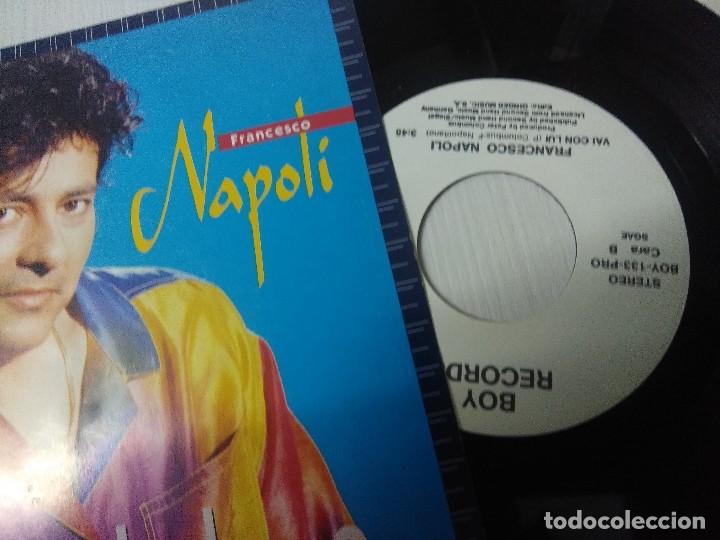 Discos de vinilo: FRANCESCO NAPOLI/ARRIBA/SINGLE. - Foto 2