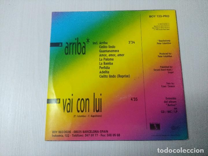 Discos de vinilo: FRANCESCO NAPOLI/ARRIBA/SINGLE. - Foto 3