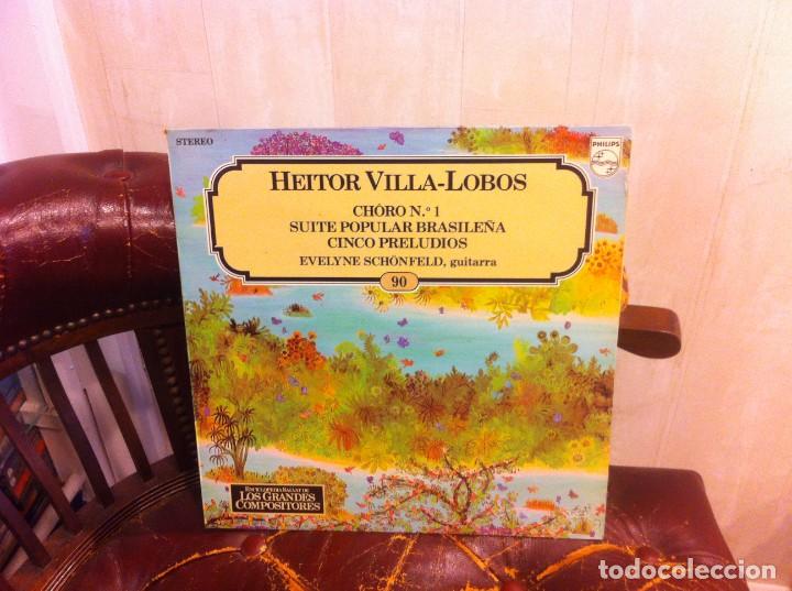 Vinyl-Schallplatten: LP. (LOS GRANDES COMPOSITORES, SALVAT) N&ordm; 90. VILLA-LOBOS