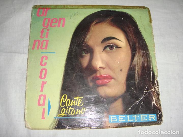 Discos de vinilo: Argentina Coral. Cante gitano. - Foto 1
