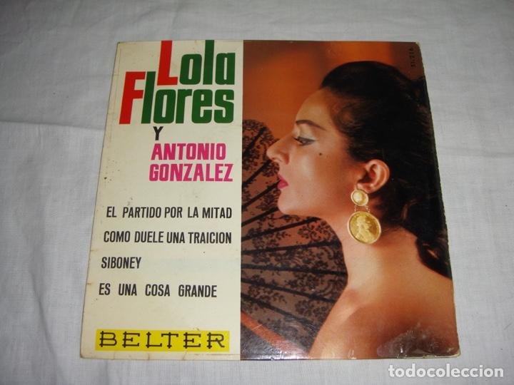 Discos de vinilo: Lola Flores y Antonio Gonzalez. - Foto 1
