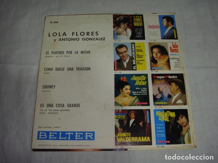 Discos de vinilo: Lola Flores y Antonio Gonzalez. - Foto 2