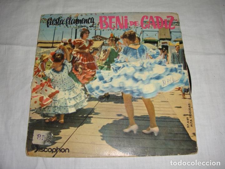 Discos de vinilo: Fiesta Flamenca con EL BENI DE C&Aacute;DIZ - Foto 1