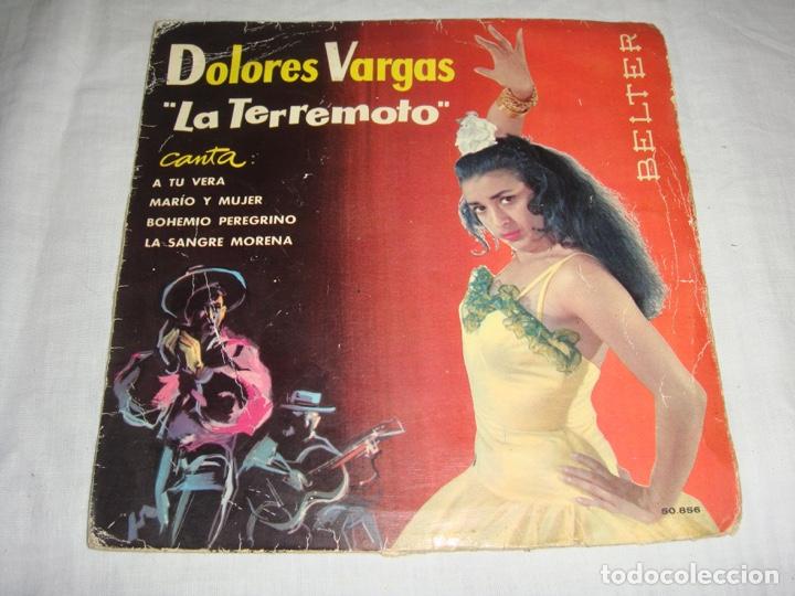 Discos de vinilo: DOLORES VARGAS la Terremoto. - Foto 1