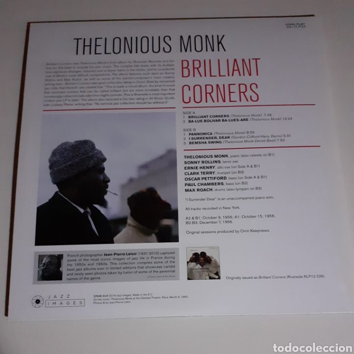 Discos de vinilo: Thelonious Monk, Sonny Rollins, Roach..Brilliant corners - Foto 3