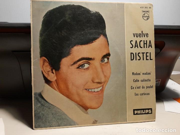 Discos de vinilo: EP SACHA DISTEL : MADAM&acute;MADAM&acute;+ 3 - Foto 1
