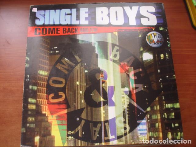 Discos de vinilo: Single Boys Come Back And Stay - Foto 1