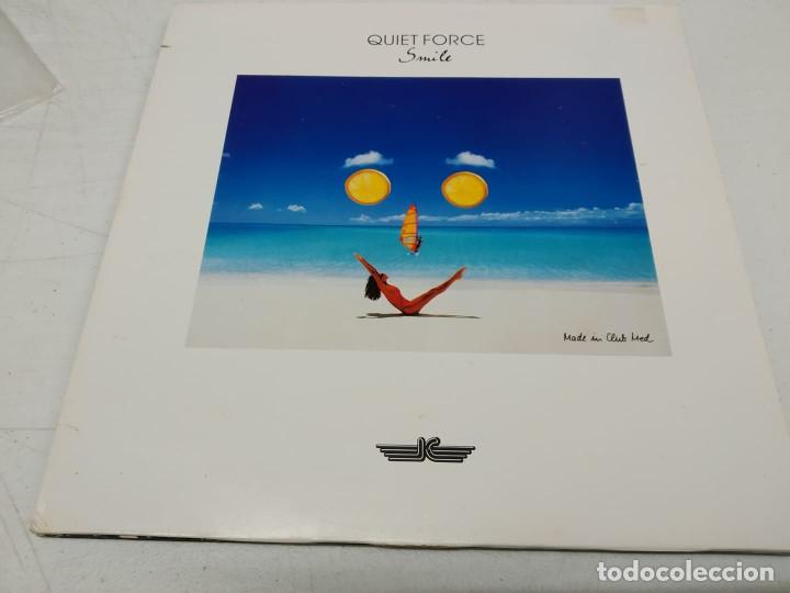 Discos de vinilo: Quiet Force - Smile (LP, Album) - Foto 1