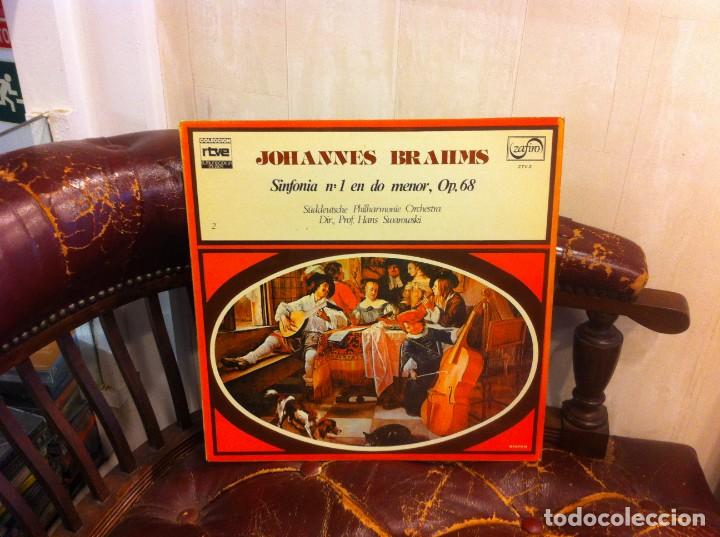 Discos de vinilo: LP. COLECCI&Oacute;N RTVE. N&ordm; 2. BRAHMS - Foto 1