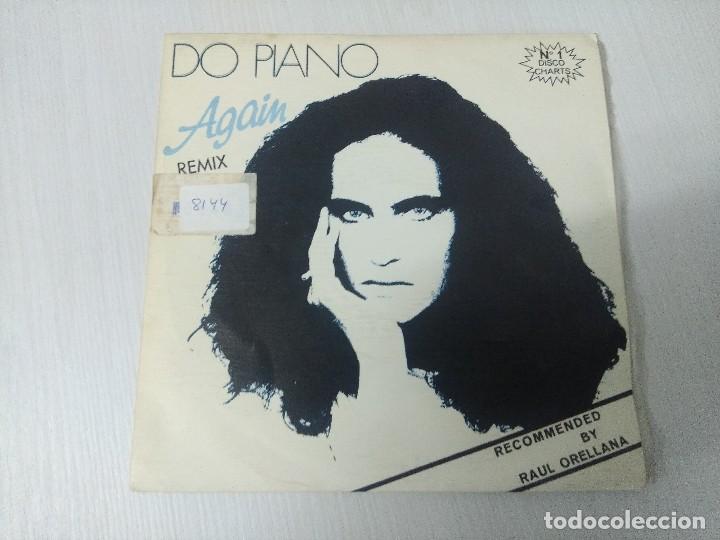 Discos de vinilo: DO PIANO/AGAIN/SINGLE PROMOCIONAL. - Foto 1