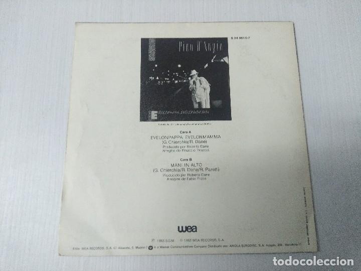 Discos de vinilo: PINO DANGIO/EVELONPAPPA EVELONMAMMA/SINGLE PROMOCIONAL. - Foto 3