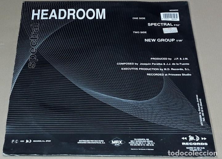 Discos de vinilo: MAXI SINGLE - HEADROOM - SPECTRAL - Foto 2