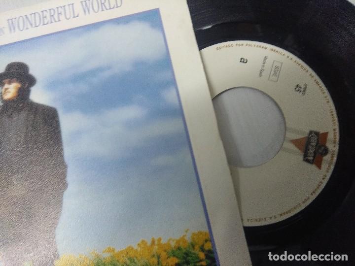 Discos de vinilo: ZUCCHERO-ERIC CLAPTON/WONDERFUL WORLD/SINGLE PROMOCIONAL. - Foto 2