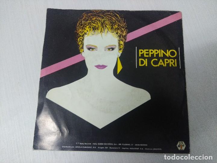 Discos de vinilo: PEPPINO DI CAPRI/E MO E MO/SINGLE PROMOCIONAL. - Foto 3