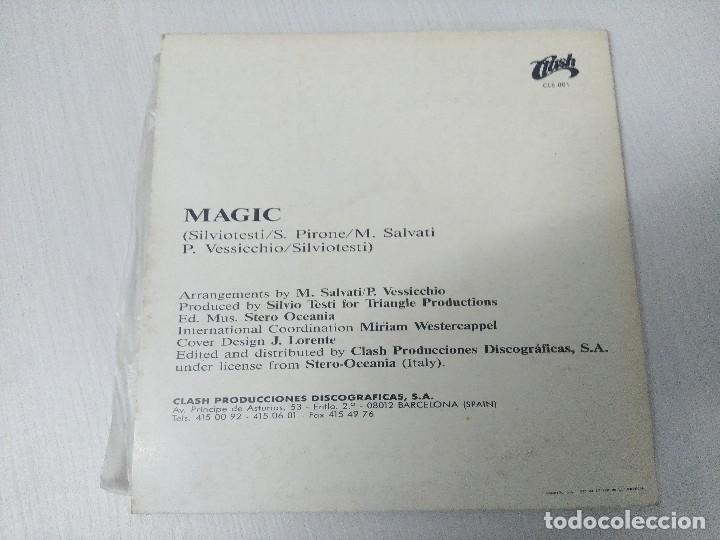 Discos de vinilo: LORELLA CUCCARINI/MAGIC/SINGLE PROMOCIONAL. - Foto 3