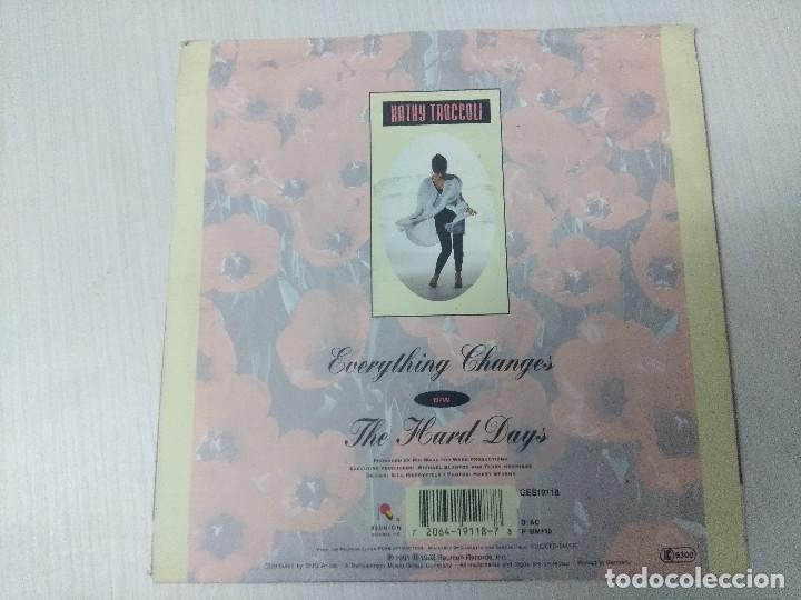 Discos de vinilo: KATHY TROCCOLI/EVERYTING CHANGES/SINGLE. - Foto 3