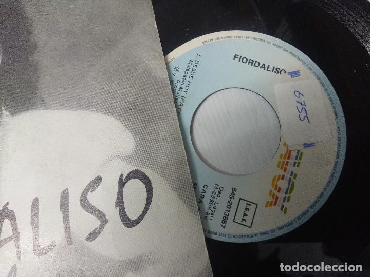 Discos de vinilo: FIORDALISO/DESDE HOY/SINGLE. - Foto 2