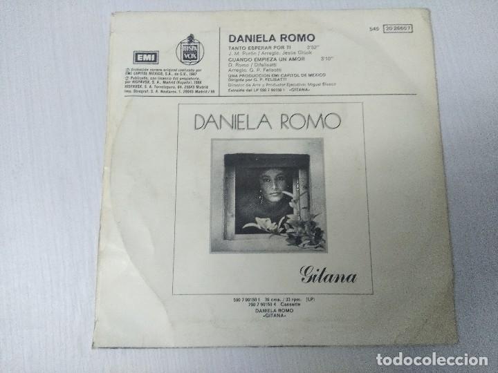 Discos de vinilo: DANIELA ROMO/TANTO ESPERAR POR TI/SINGLE. - Foto 3