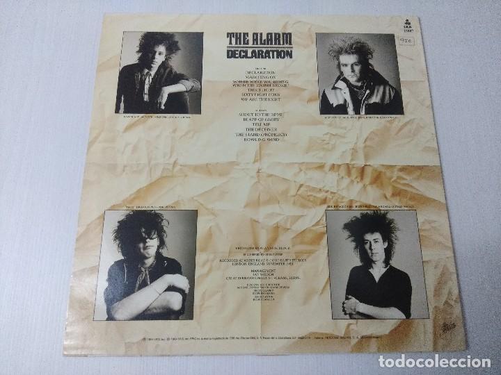 Discos de vinilo: THE ALARM/DECLARATION/VINILO. - Foto 3