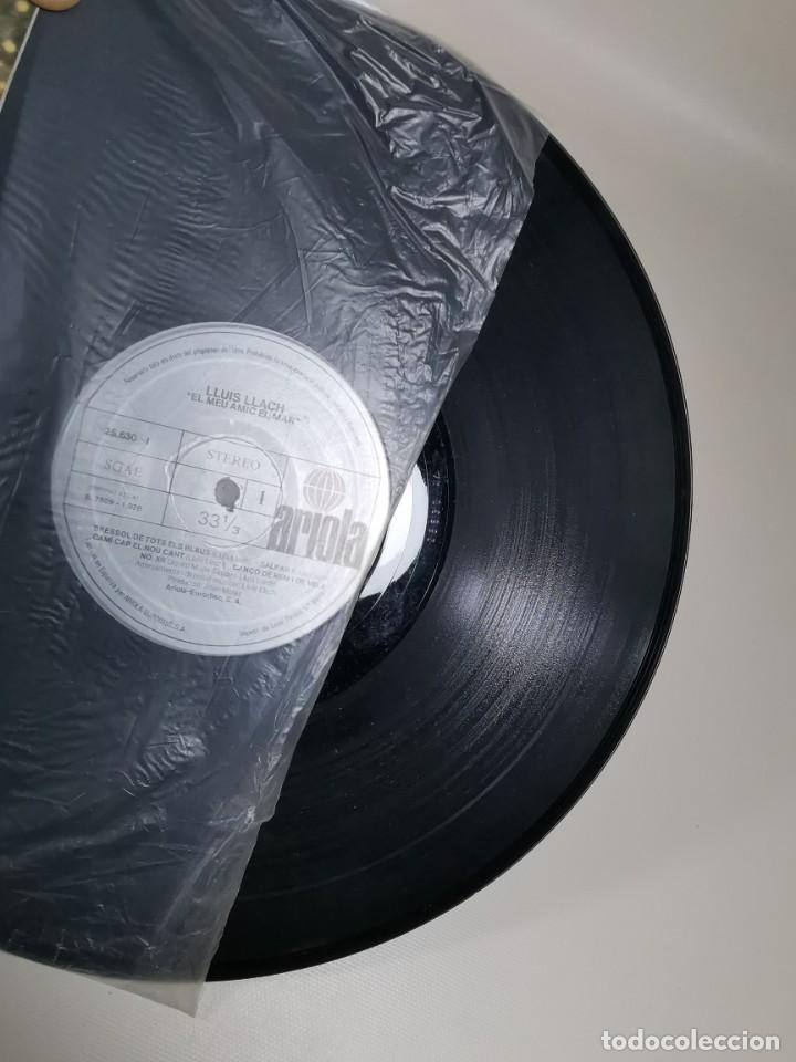 Discos de vinilo: Lluis Llach - El meu amic el mar - Ariola 25630-I - 1978 - Foto 4