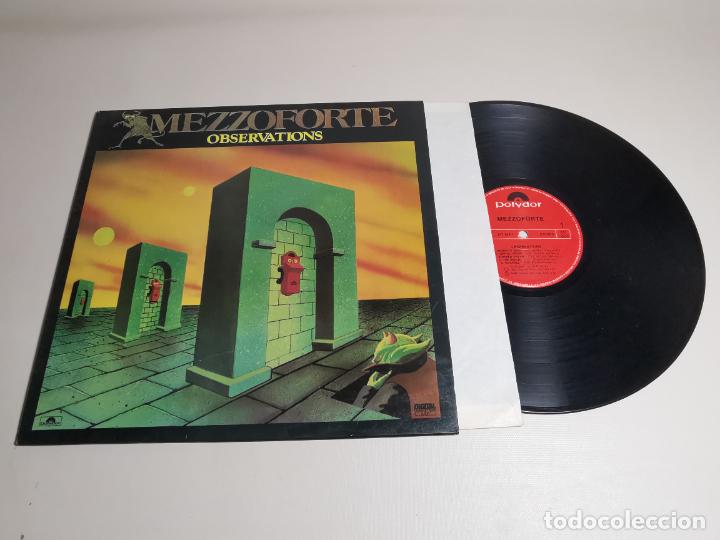 Discos de vinilo: MEZZOFORTE ( OBSERVATIONS ) 1984 - SPAIN LP33 POLYDOR - Foto 1