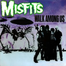 Discos de vinilo: MISFITS - WALK AMONG US - LP [RUBY RECORDS · VINILO VERDE TRANSLUCIDO · NO OFICIAL]. Lote 298532123