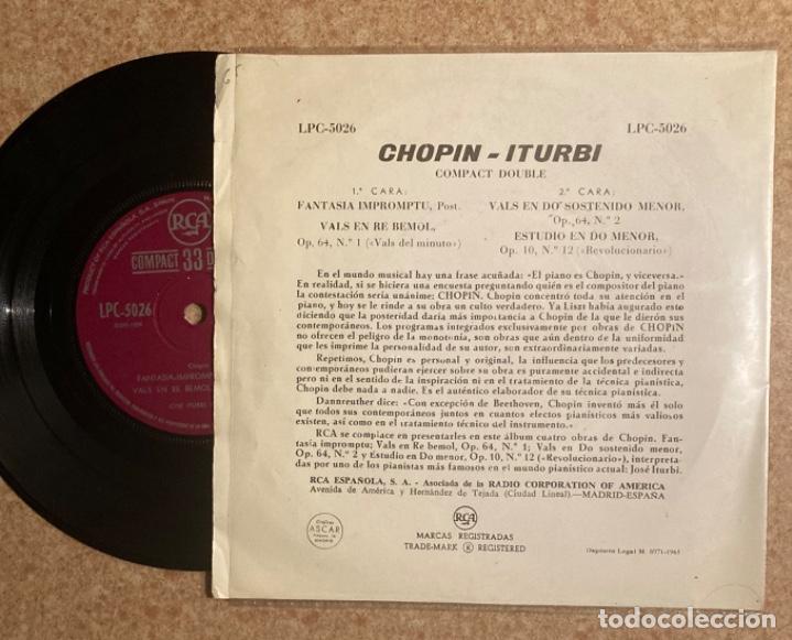 Discos de vinilo: José Iturbi - Chopin - Foto 2 - 298541218