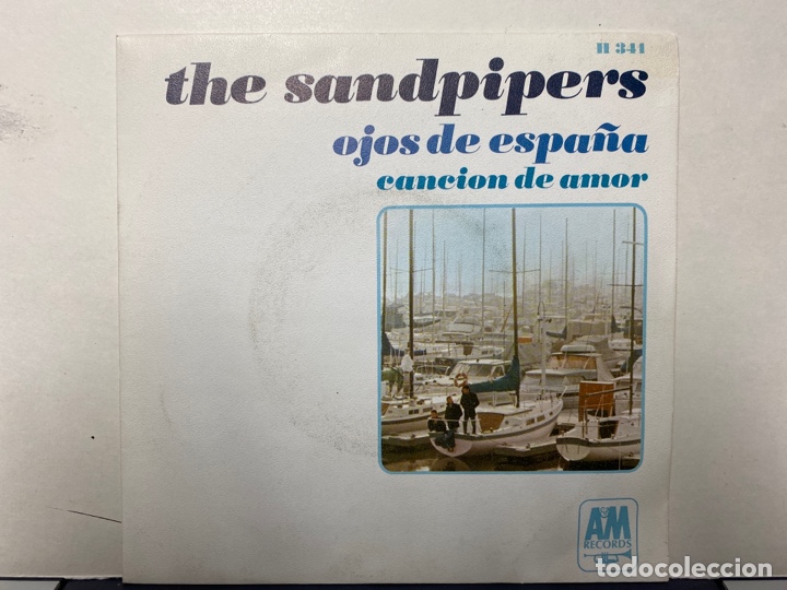Discos de vinilo: The Sandpipers - Ojos De Espa&ntilde;a (7&rdquo;, Single) - Foto 1