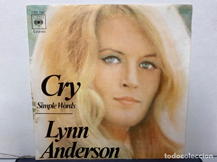 Discos de vinilo: Lynn Anderson - Cry (7&rdquo;, Single) - Foto 1