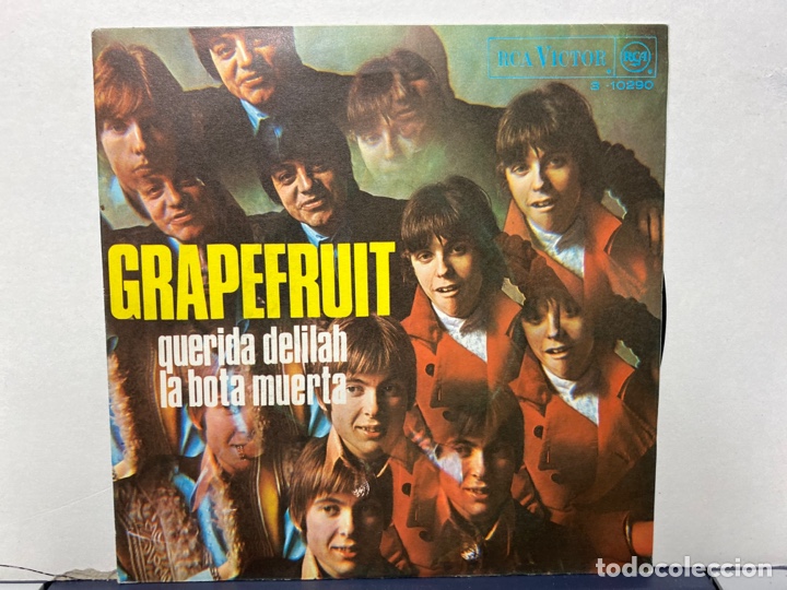 Discos de vinilo: Grapefruit - Querida Delilah / La Bota Muerta (7&rdquo;, Single) - Foto 1