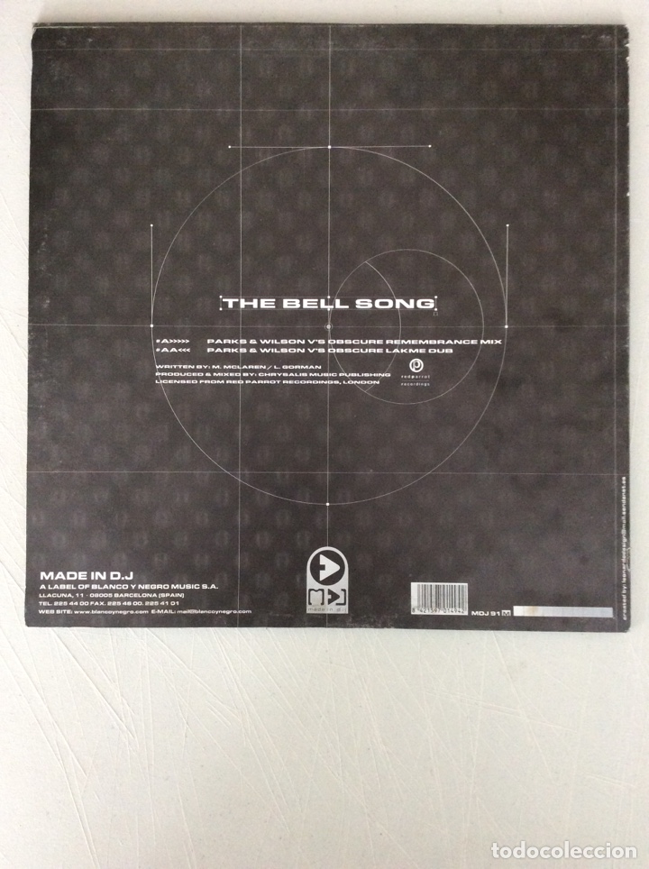 Discos de vinilo: Malcon Mclaren. The bell song. - Foto 2