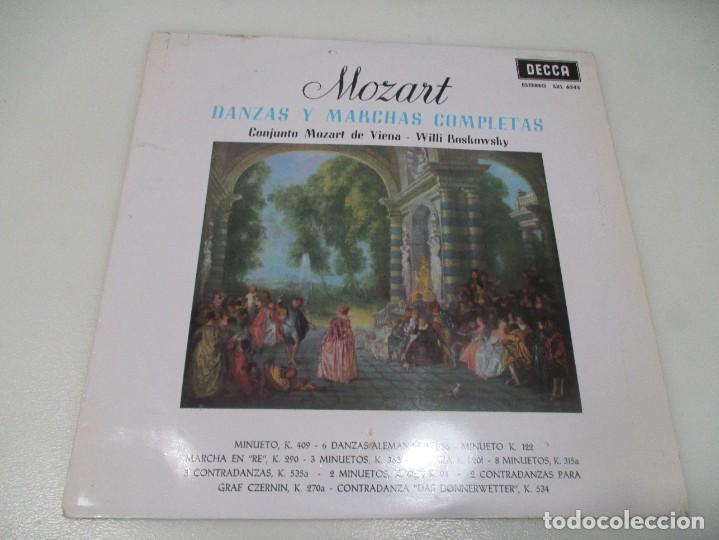 Discos de vinilo: MOZART Danzas y marchas completas DI128 - Foto 1