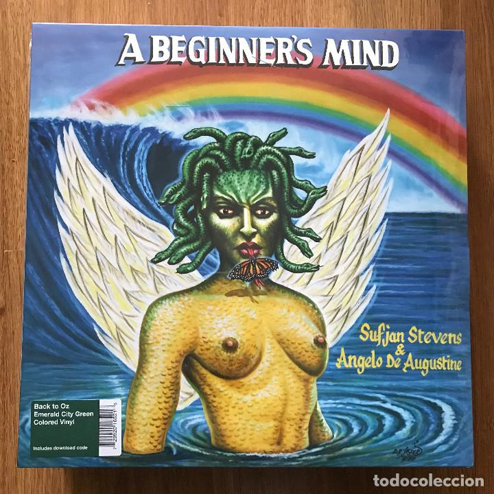Discos de vinilo: SUFJAN STEVENS & ANGELO DE AUGUSTINE - A BEGINNERS MIND - LP ASTHMATIC KITTY 2021 NUEVO - Foto 1