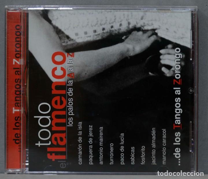 Disques de vinyle: CD. De Los Tangos Al Zorongo. TODO FLAMENCO
