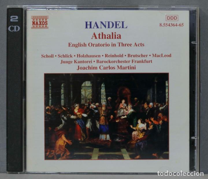 Discos de vinilo: CD. HANDEL. ATHALIA. MARTINI - Foto 1