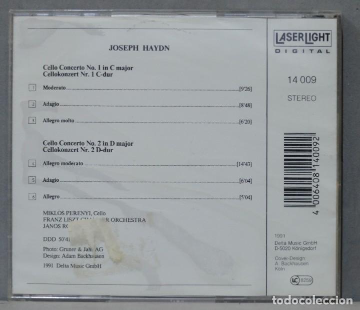 Discos de vinilo: CD. Rolla. Cello Concertos No. 1 & 2. HAYDN - Foto 2