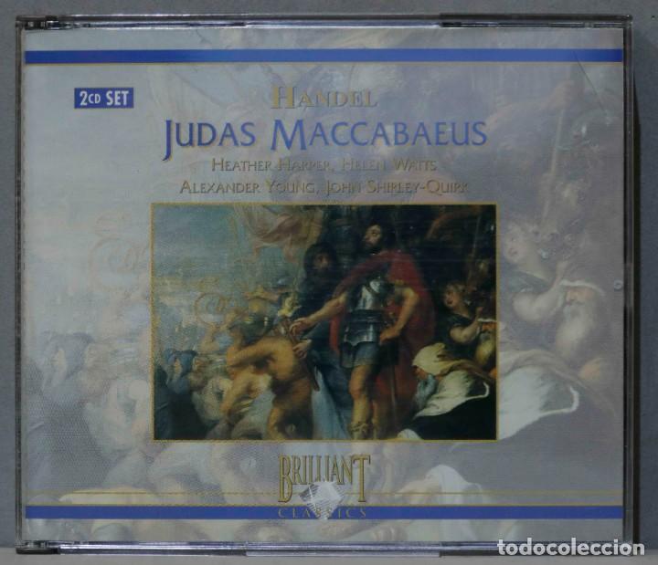 Discos de vinilo: 2 CD. Judas Maccabeus. HANDEL - Foto 1