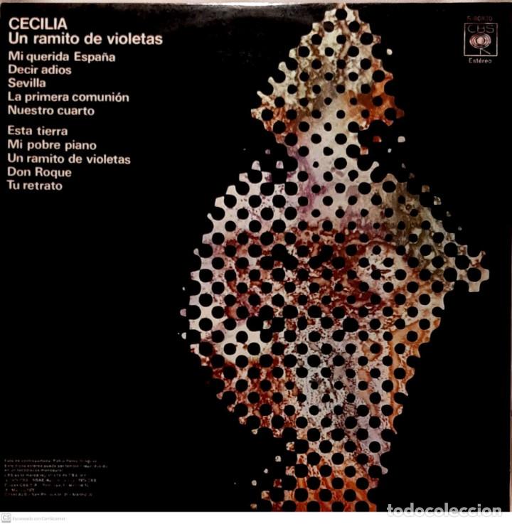 Discos de vinilo: Cecilia &lrm;&ndash; Un Ramito De Violetas - Foto 3