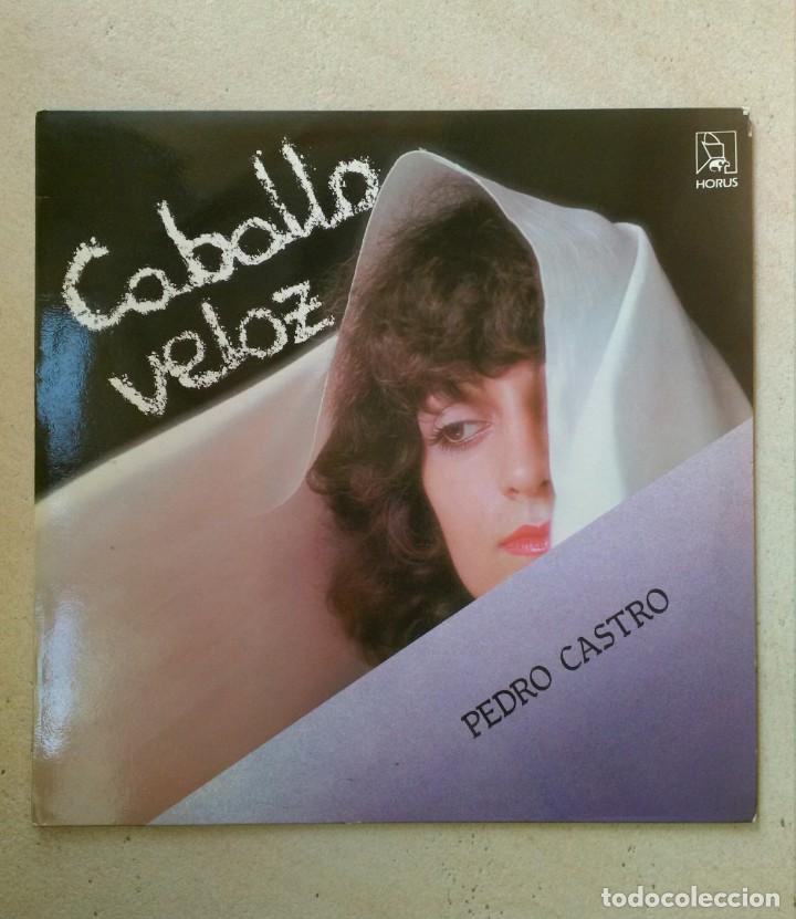 Discos de vinilo: LP de PEDRO CASTRO - Caballo veloz (1986) - Foto 1