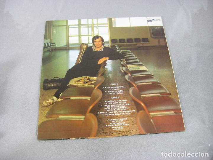 Discos de vinilo: DISCO LP DE SERRAT - EN TR&Aacute;NSITO - COMO NUEVO - Foto 2