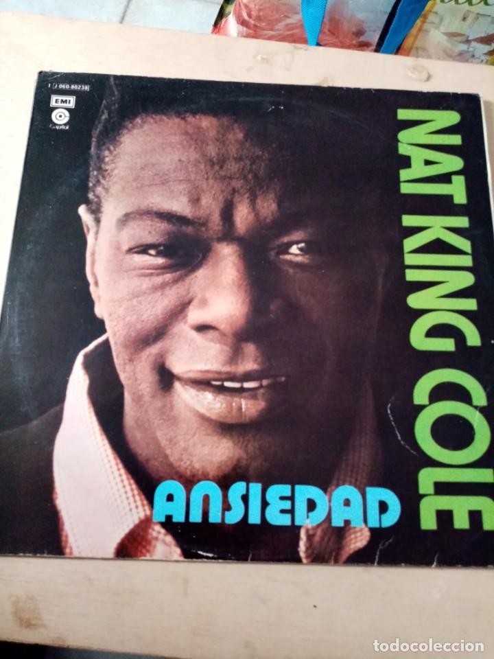 Discos de vinilo: NAT KING COLE. ANSIEDAD. - Foto 1